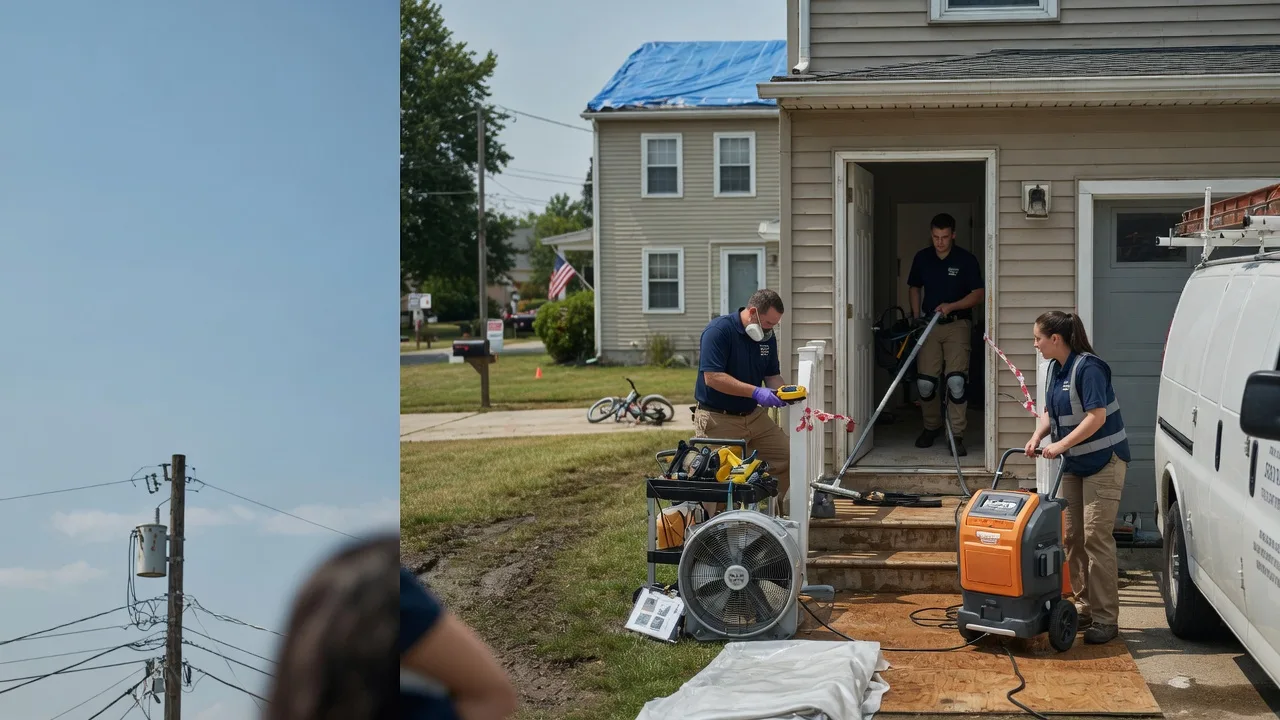 Water Damage Repair in Mcewen, TN near me